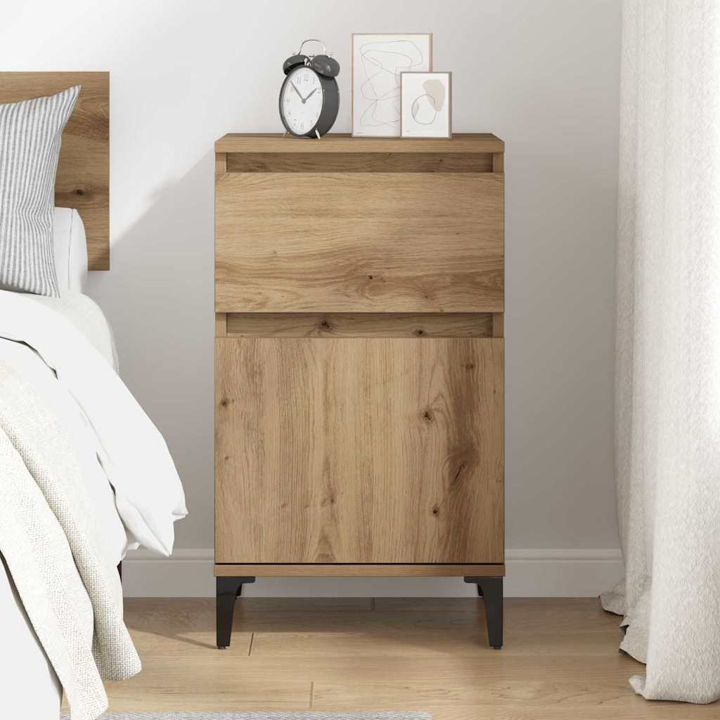 Armadio da Notte Rovere artigianale 40 x 35 x 70 cm | homemem39