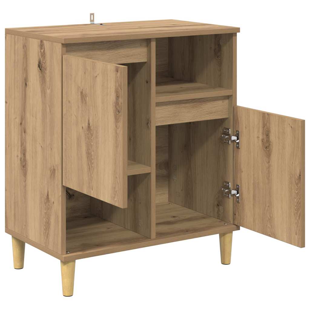 Credenza rovere artigianale 35 x 60 x 70 cm Legno multistrato