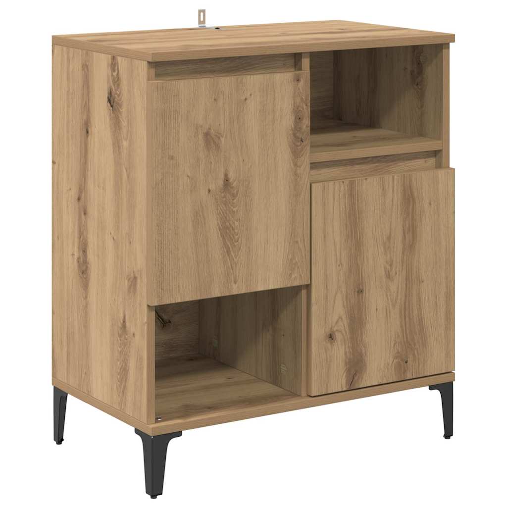 Credenza Rovere artigianale 60 x 35 x 70 cm Legno multistrato