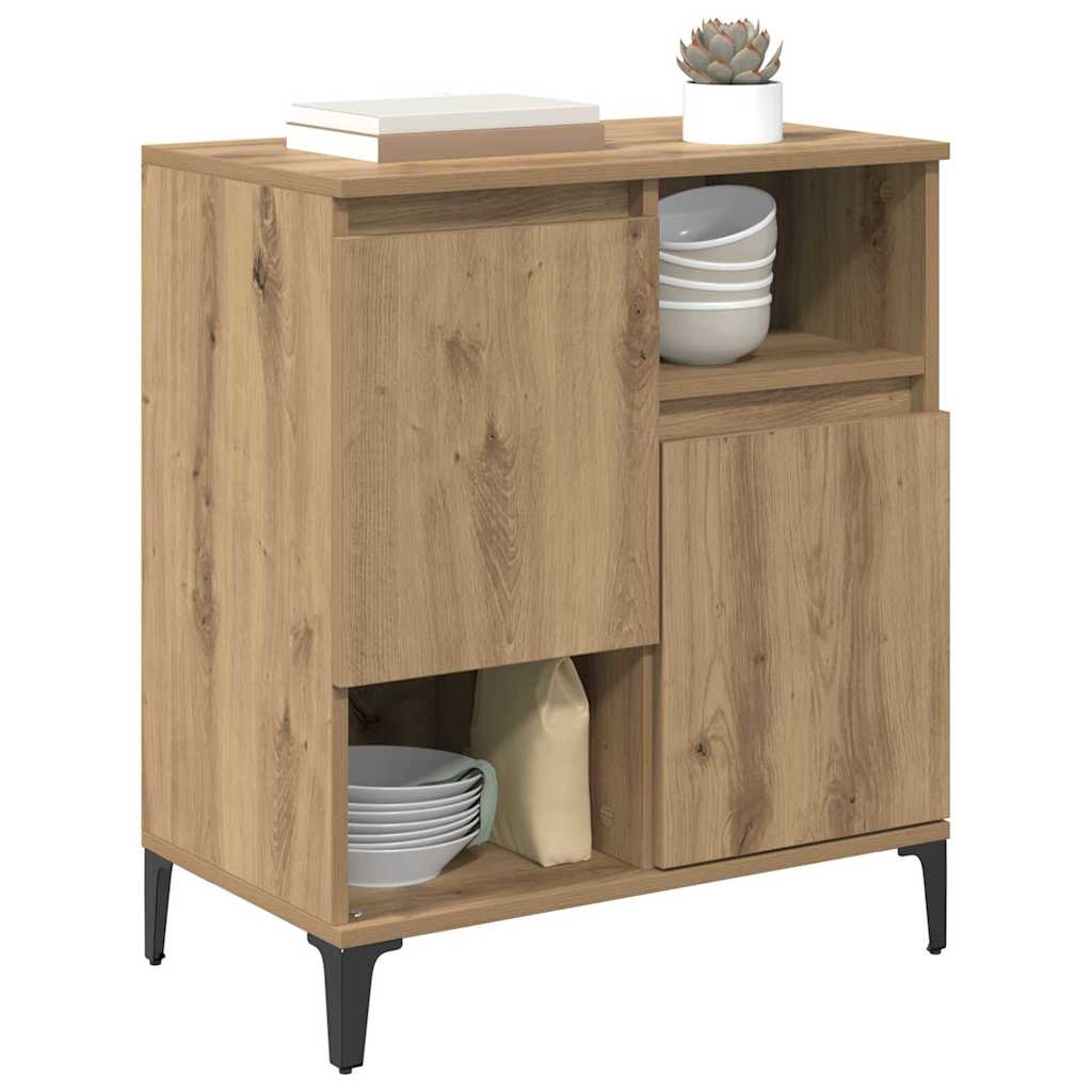 Credenza Rovere artigianale 60 x 35 x 70 cm Legno multistrato