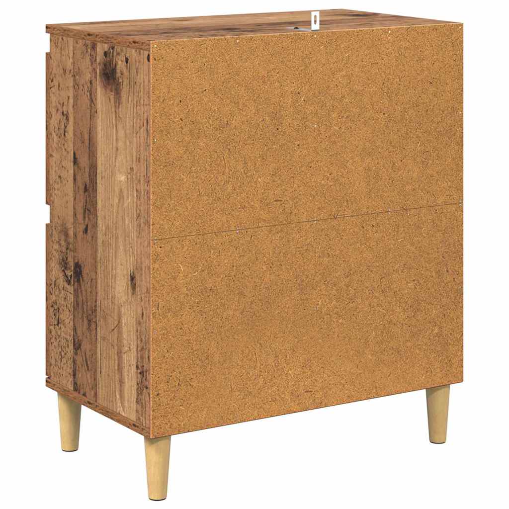Credenza Legno vecchio 60 x 35 x 70 cm Legno multistrato