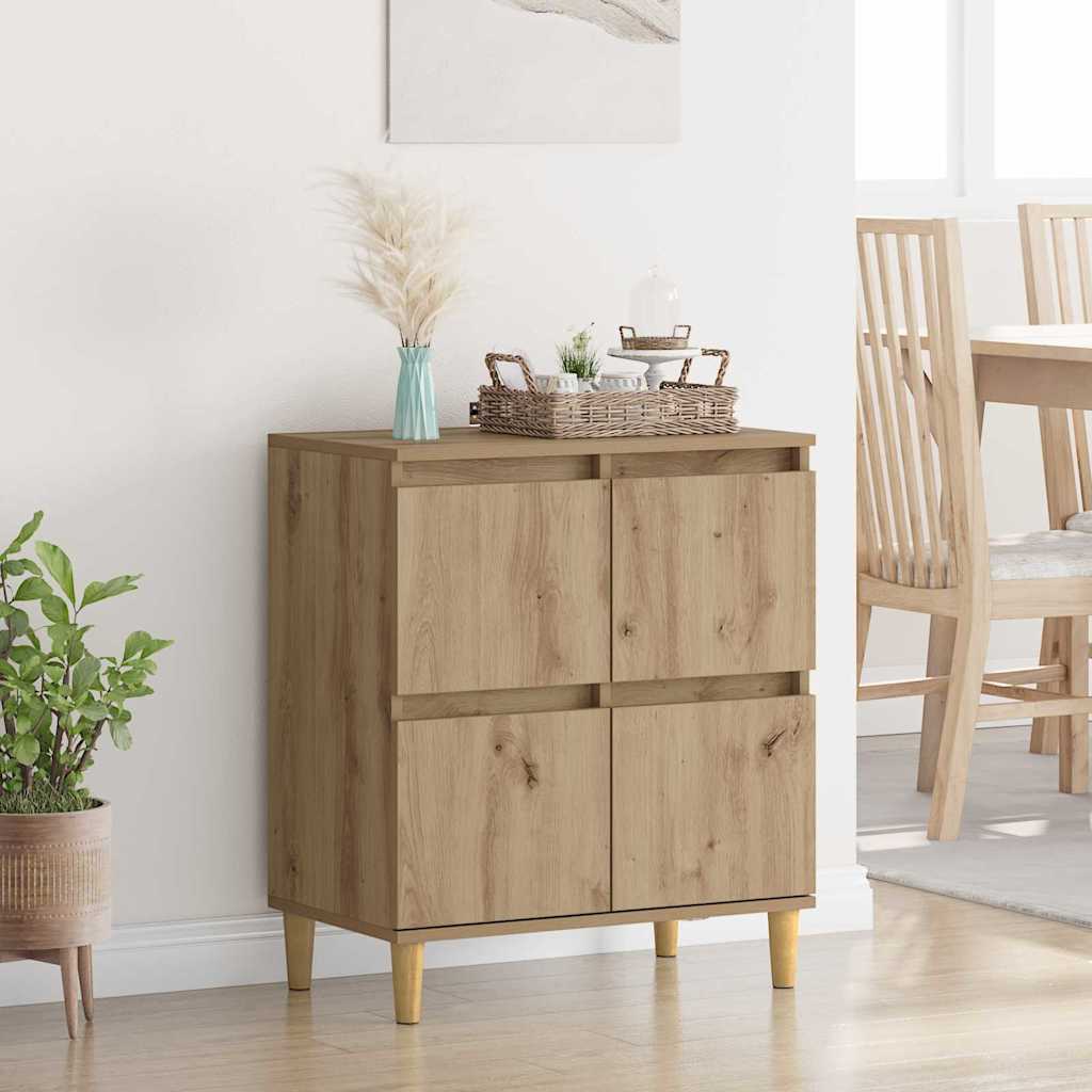 Credenza Rovere artigianale 60 x 35 x 70 cm Legno multistrato