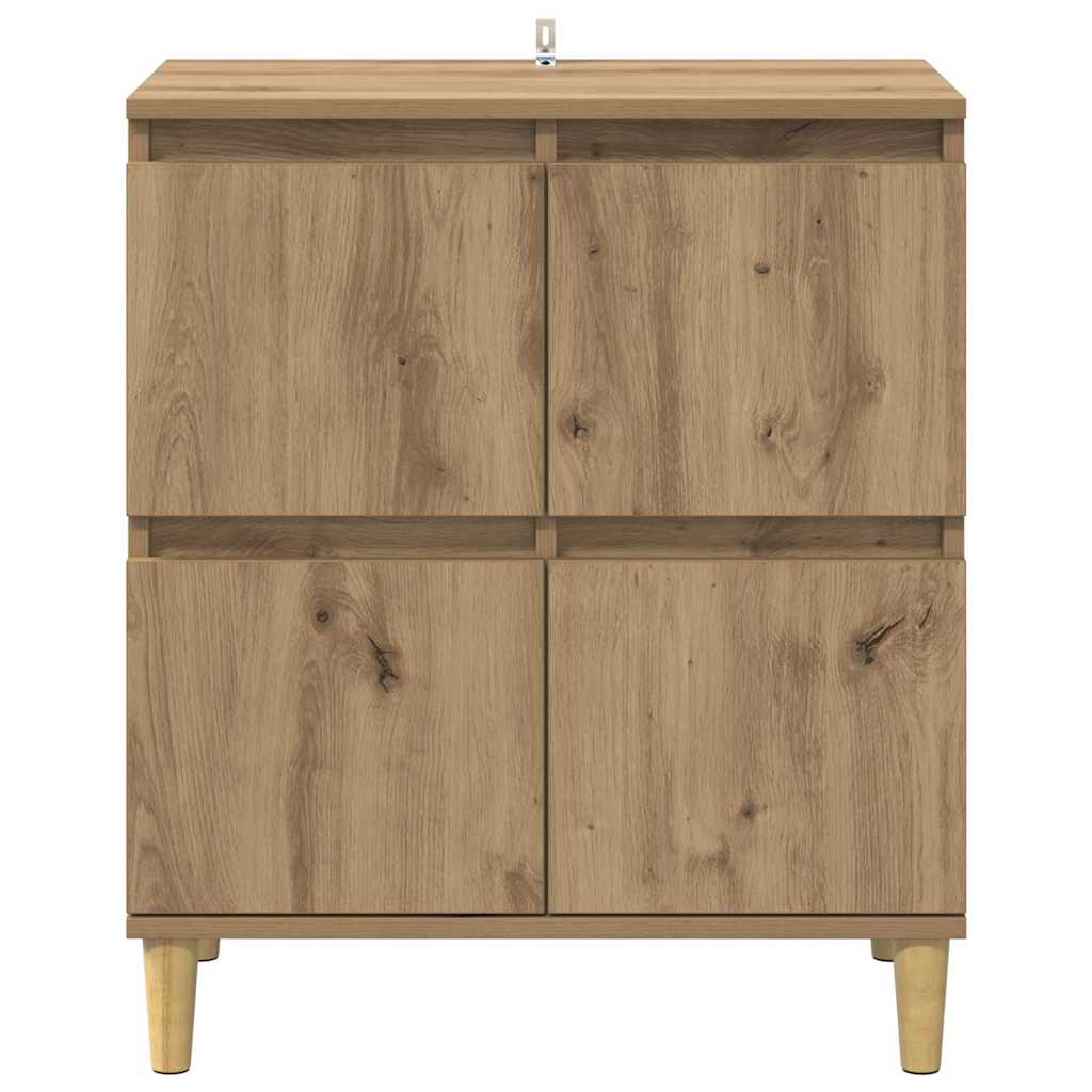 Credenza Rovere artigianale 60 x 35 x 70 cm Legno multistrato