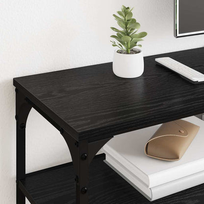 Mobile TV Rovere Nero 160 x 30 x 50 cm