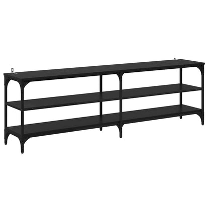 Mobile TV Rovere Nero 160 x 30 x 50 cm