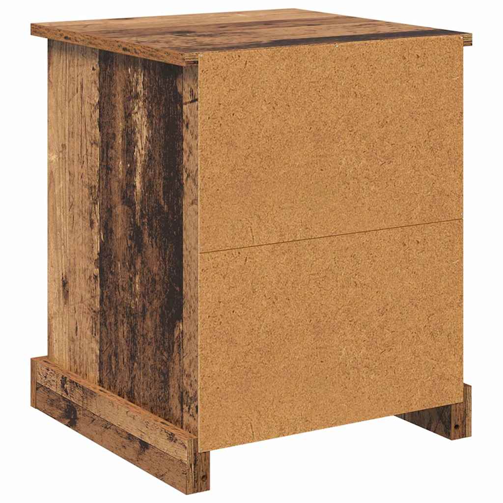 Armadio da Notte con cassetto Legno vecchio 39 x 39 x 47.5 cm | homemem39