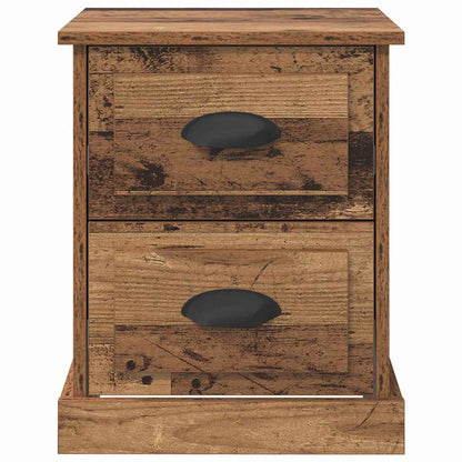 Armadio da Notte con cassetto Legno vecchio 39 x 39 x 47.5 cm