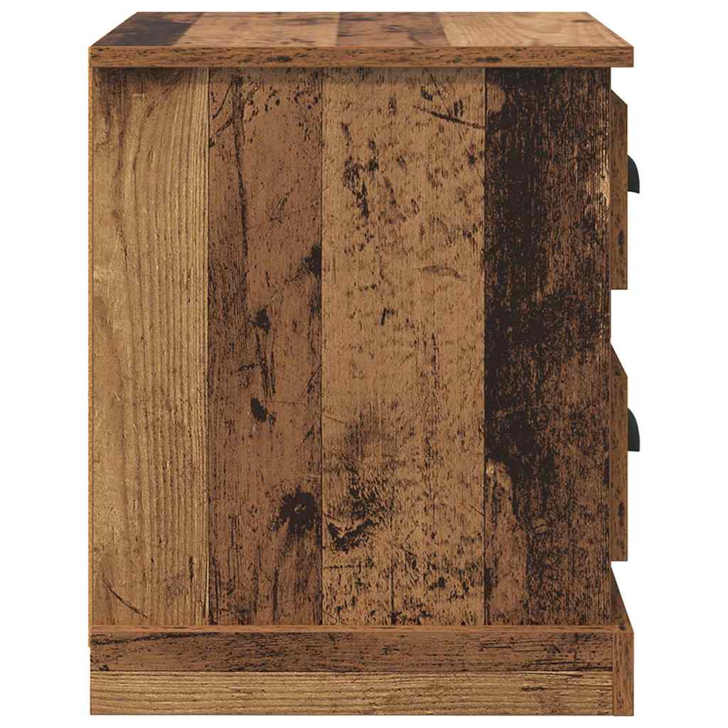 Armadio da Notte con cassetto Legno vecchio 39 x 39 x 47.5 cm | homemem39
