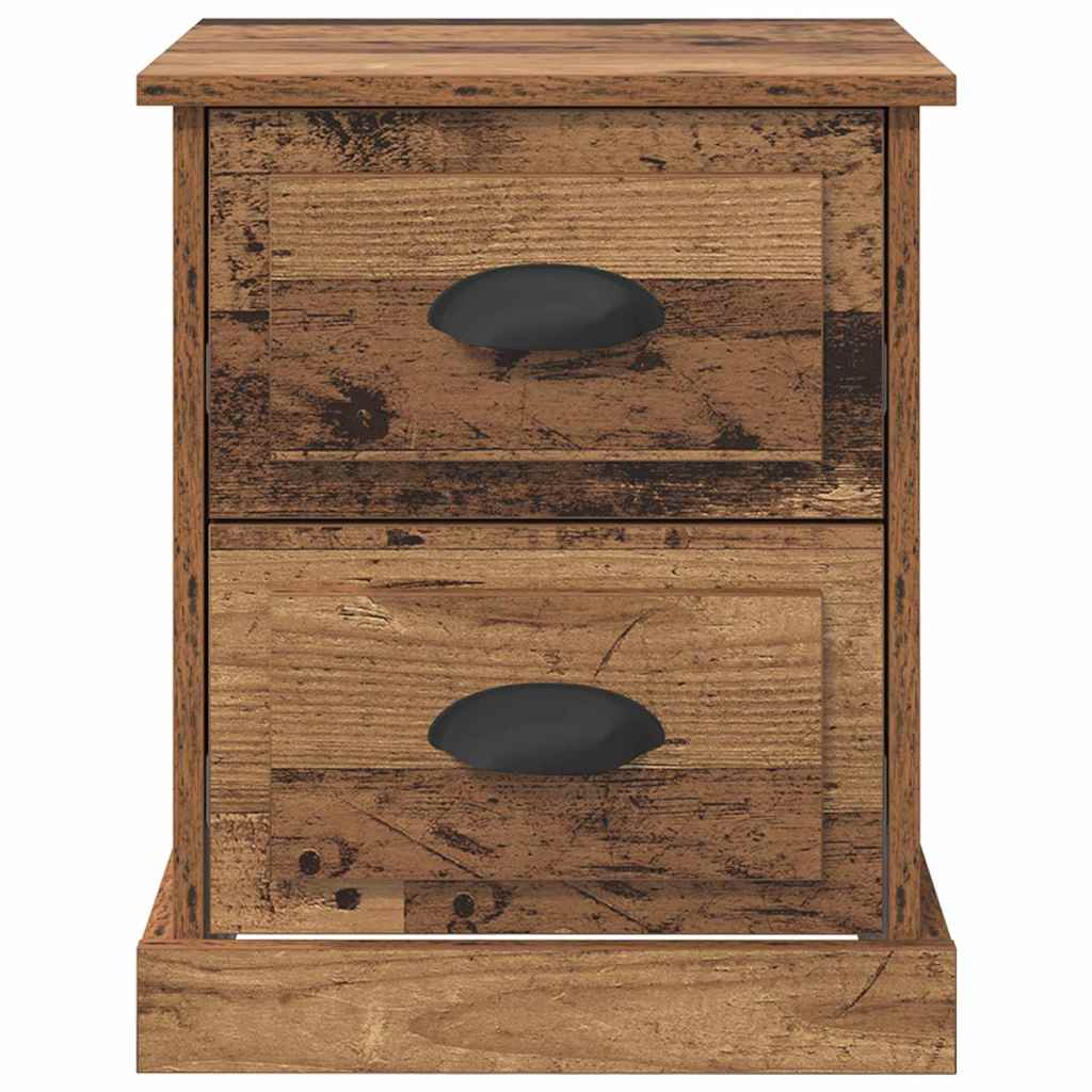 Armadio da Notte 2 pcs Legno vecchio 39 x 39 x 47.5 cm | homemem39