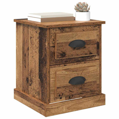 Armadio da Notte 2 pcs Legno vecchio 39 x 39 x 47.5 cm | homemem39