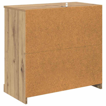 Credenza con cassetto Rovere artigianale 70 x 35,5 x 67,5 cm