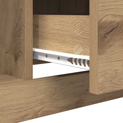 Tavolino da salotto Rovere artigianale 90 x 50 x 35 cm