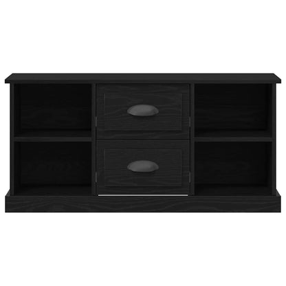 Mobile TV Rovere Nero 99,5 x 35,5 x 48 cm Legno multistrato