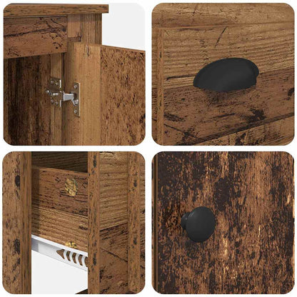 Credenza Legno vecchio 60 x 35,5 x 103,5 cm Legno multistrato