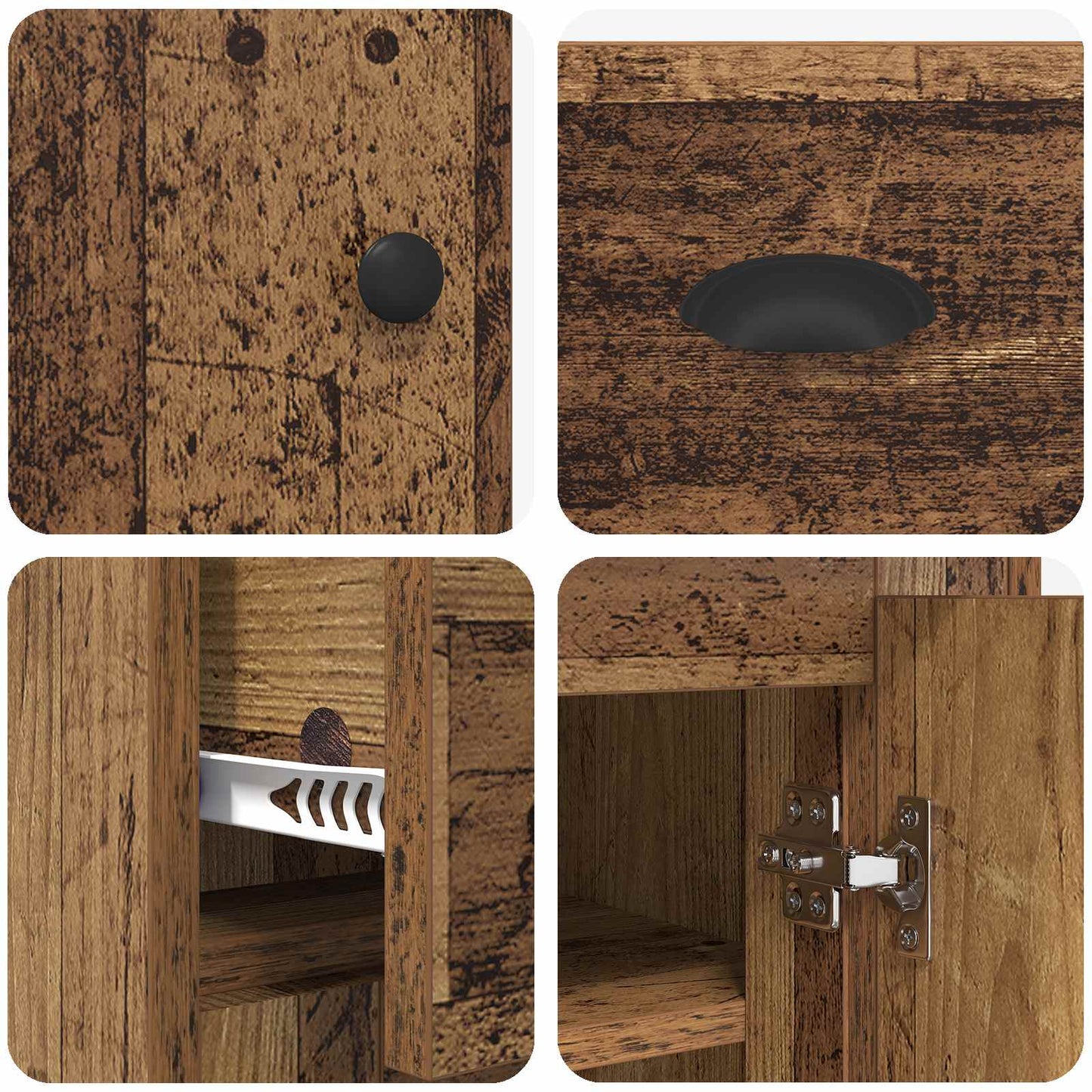 Credenza Legno vecchio 70 x 35,5 x 67,5 cm Legno ingegnerizzato | homemem39