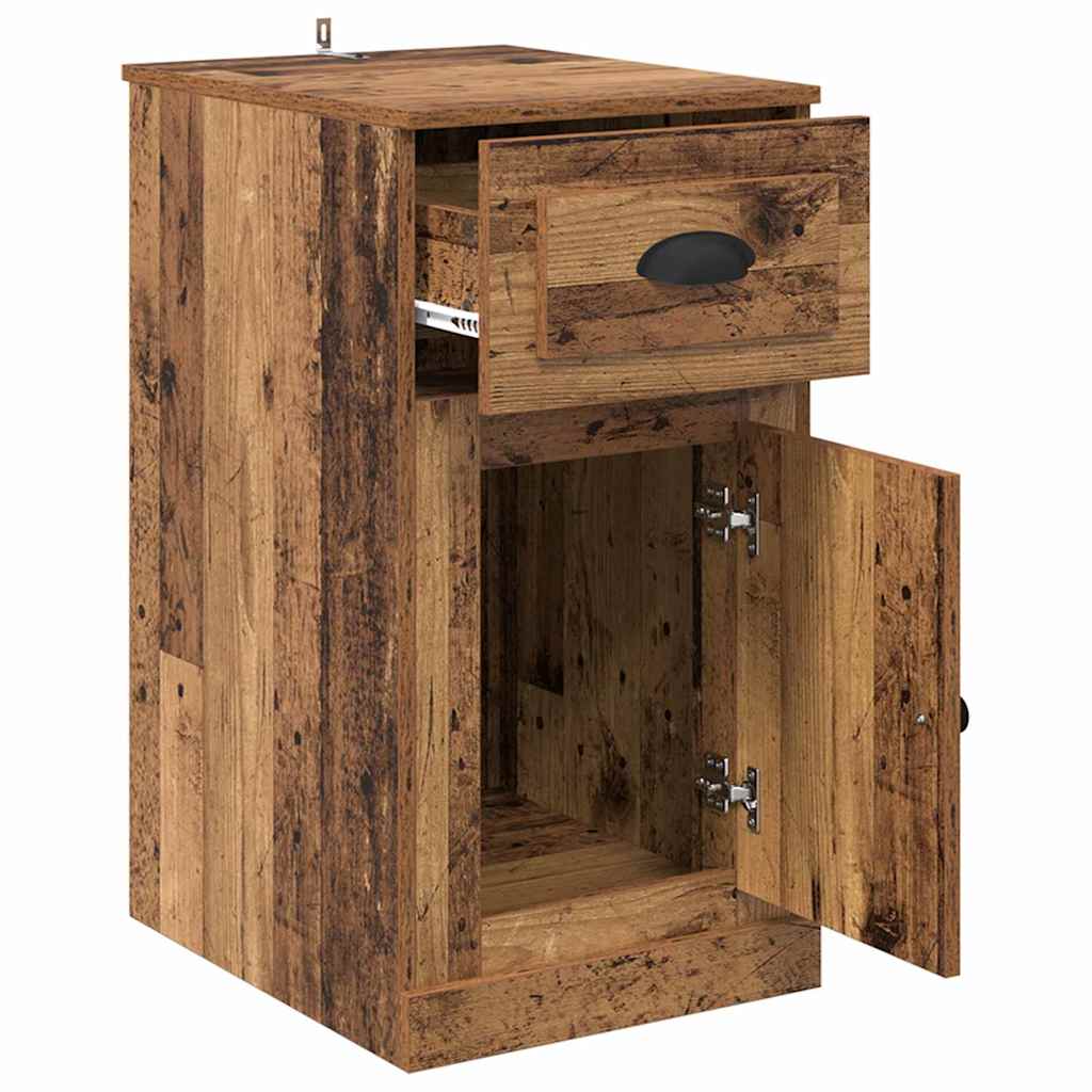 Mobile laterale Legno vecchio 40 x 50 x 75 cm Legno multistrato | homemem39