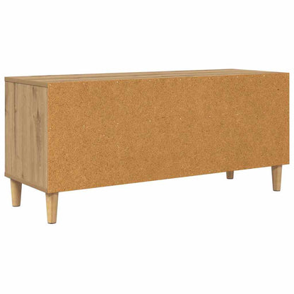 Mobile TV con cassetto Rovere artigianale 100 x 34,5 x 44,5 cm