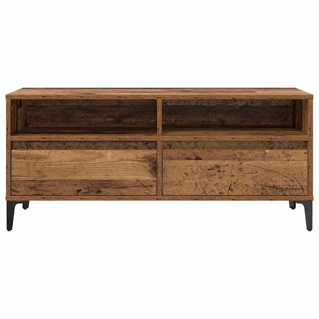 Mobile TV con cassetto Legno vecchio 100 x 34,5 x 44,5 cm