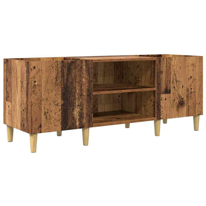 Mobile porta vinili Legno vecchio 121 x 38 x 48 cm | homemem39