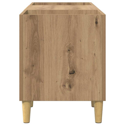 Mobile porta vinili Rovere artigianale 121 x 38 x 48 cm