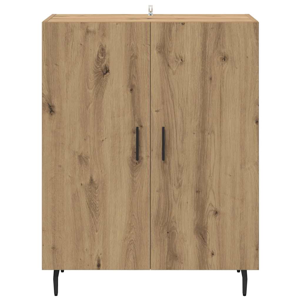 Credenza Rovere artigianale 69,5 x 34 x 90 cm Legno multistrato