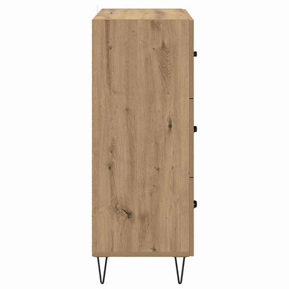 Credenza con cassetto Rovere artigianale 69,5 x 34 x 90 cm