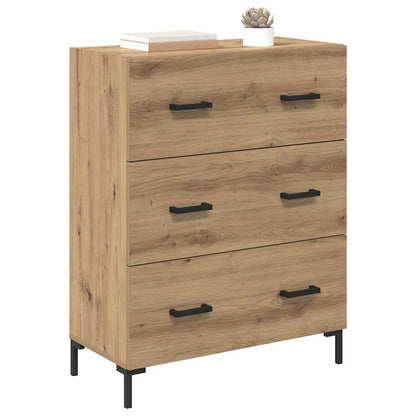 Credenza con cassetto Rovere artigianale 69,5 x 34 x 90 cm