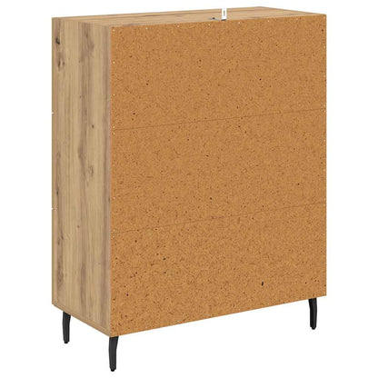 Credenza con cassetto Rovere artigianale 69,5 x 34 x 90 cm