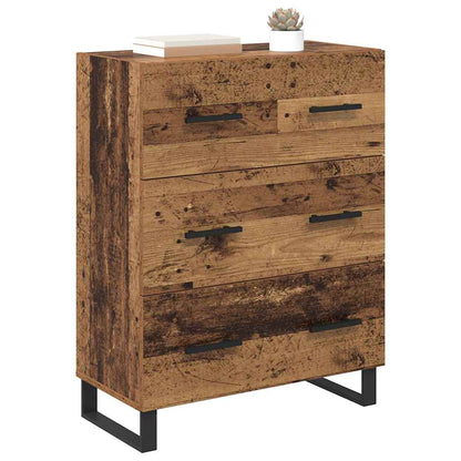 Credenza con cassetto Legno vecchio 69,5 x 34 x 90 cm