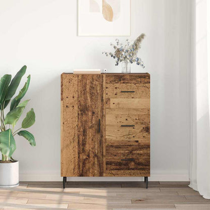 Credenza con cassetto Legno vecchio 69,5 x 34 x 90 cm
