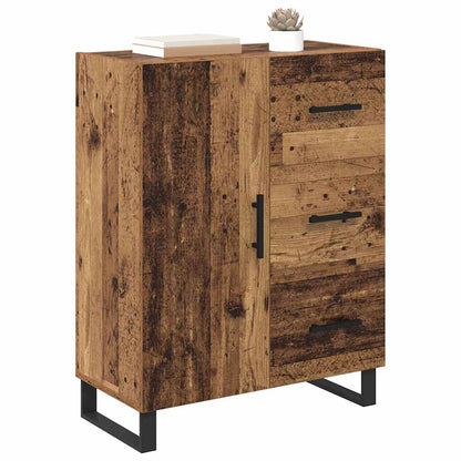 Credenza con cassetto Legno vecchio 69,5 x 34 x 90 cm