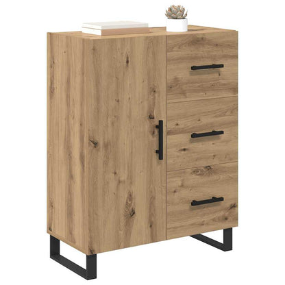 Credenza con cassetto Rovere artigianale 69,5 x 34 x 90 cm