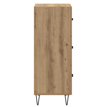 Credenza rovere artigianale 34 x 34.5 x 90 cm Legno multistrato