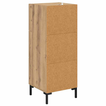 Credenza Rovere artigianale 34,5 x 34 x 90 cm Legno multistrato