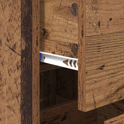 Credenza Legno vecchio 34 x 34,5 x 90 cm Legno multistrato