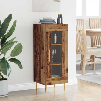 Credenza Legno vecchio 34 x 34,5 x 90 cm Legno multistrato