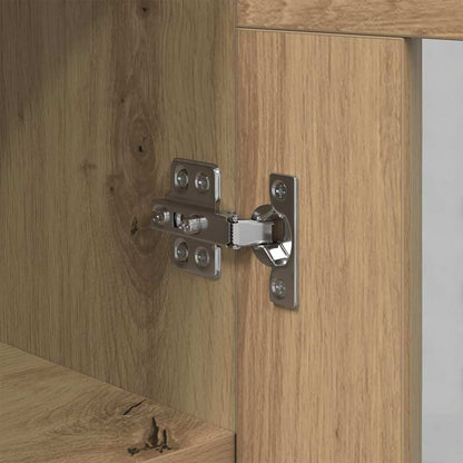 Credenza rovere artigianale 34 x 34,5 x 90 cm Legno multistrato