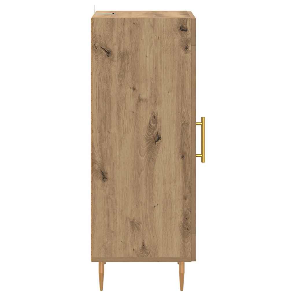 Credenza rovere artigianale 34 x 34,5 x 90 cm Legno multistrato