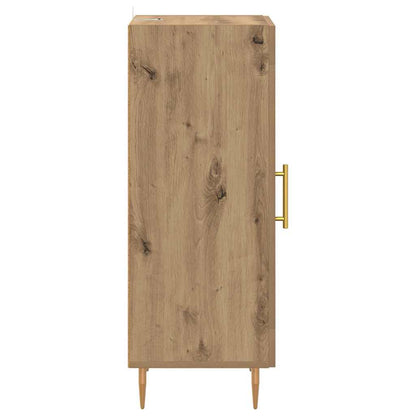 Credenza rovere artigianale 34 x 34,5 x 90 cm Legno multistrato