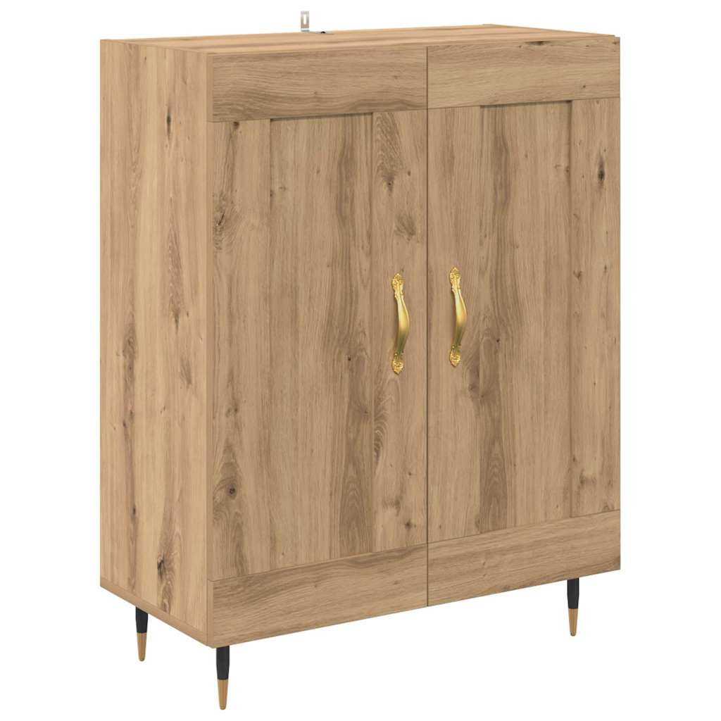 Credenza Rovere artigianale 69,5 x 34 x 90 cm Legno multistrato