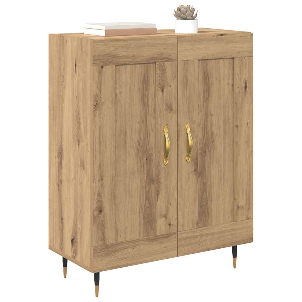 Credenza Rovere artigianale 69,5 x 34 x 90 cm Legno multistrato