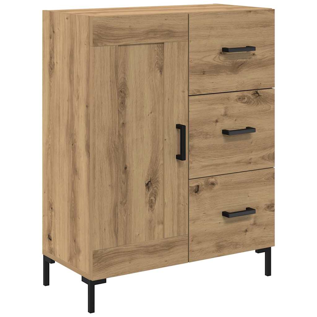 Credenza rovere artigianale 69.5 x 34 x 90 cm Legno multistrato