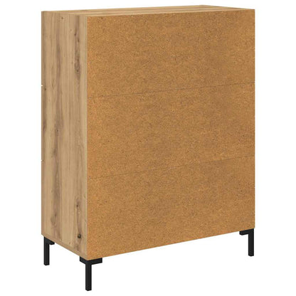 Credenza rovere artigianale 69.5 x 34 x 90 cm Legno multistrato