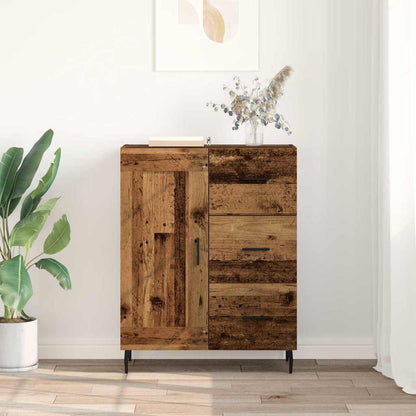 Credenza con cassetto Legno vecchio 69,5 x 34 x 90 cm