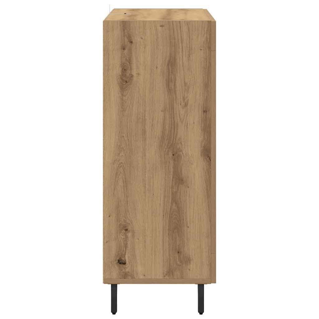 Credenza con cassetto Rovere artigianale 69,5 x 34 x 90 cm