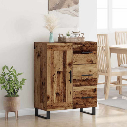 Credenza con cassetto Legno vecchio 69,5 x 34 x 90 cm