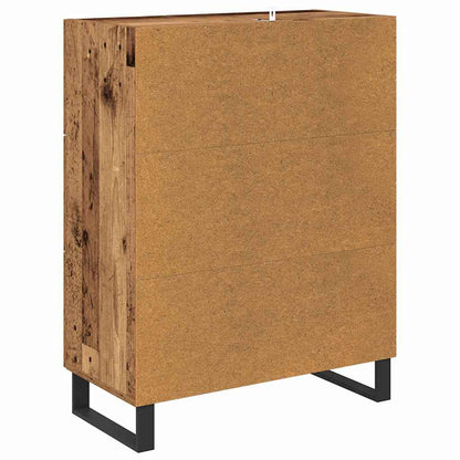 Credenza con cassetto Legno vecchio 69,5 x 34 x 90 cm