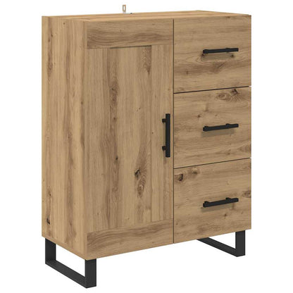 Credenza con cassetto Rovere artigianale 69,5 x 34 x 90 cm