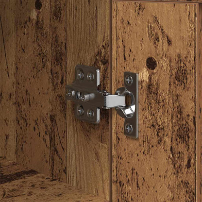 Credenza Legno vecchio 34,5 x 34 x 90 cm