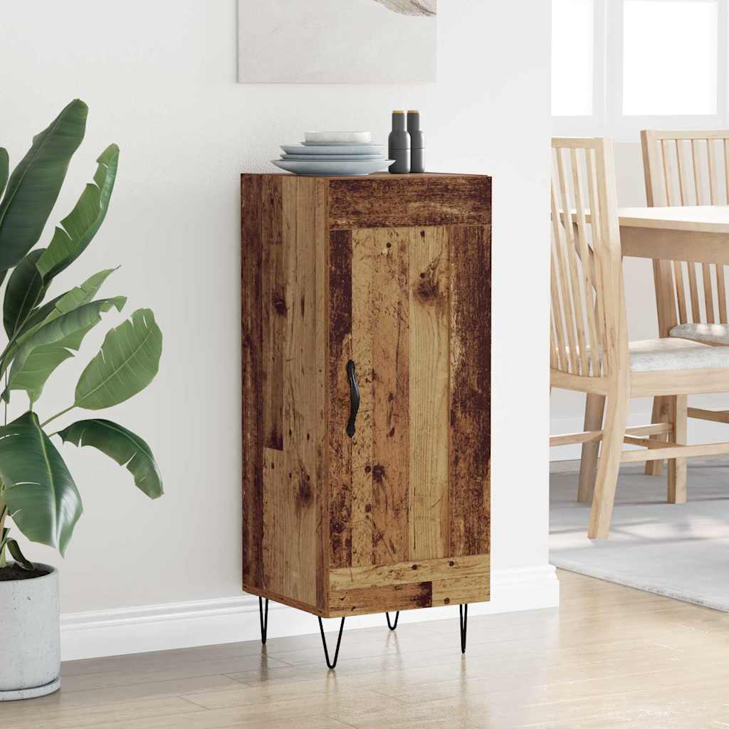Credenza Legno vecchio 34,5 x 34 x 90 cm